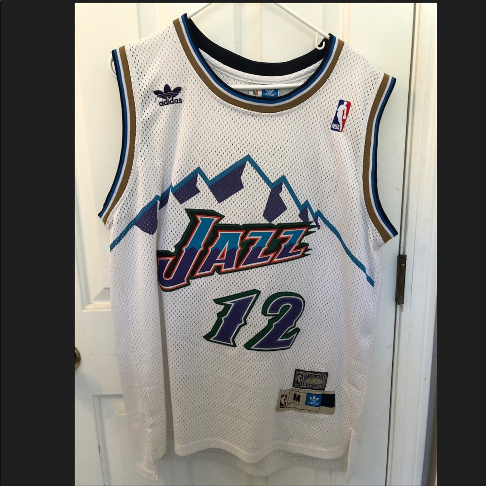 John Stockton Throwback Utah Jazz Jersey